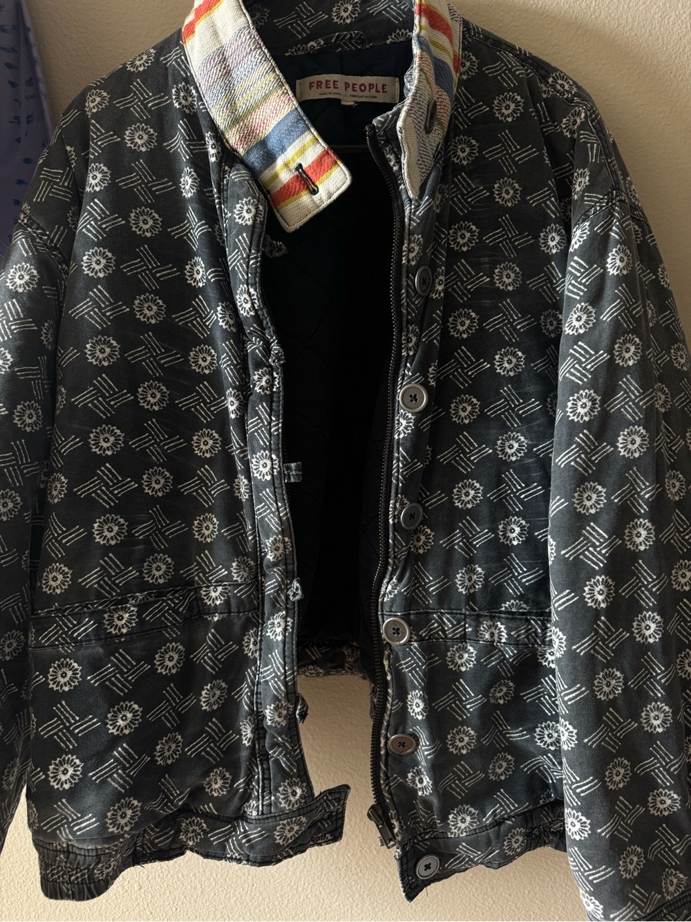 Free People oversized quilted jacket - Picture 4 of 5